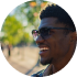 Happy Person with Sunglasses